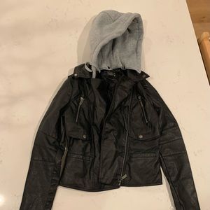 Vegan leather jacket